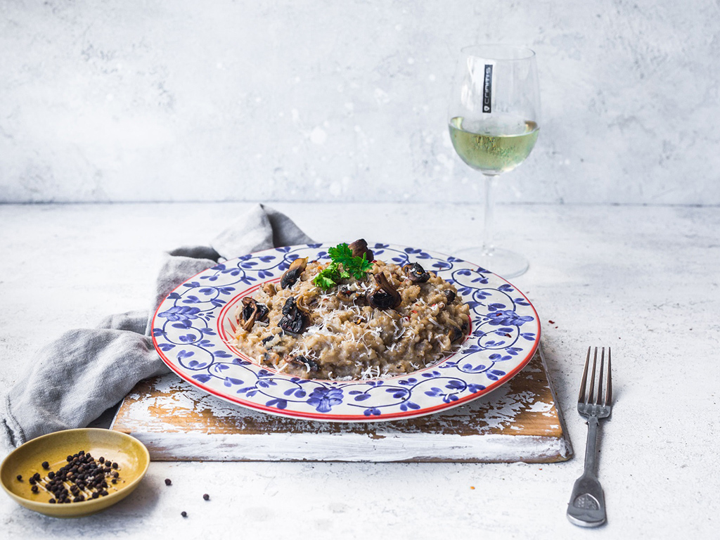 salsiccia & truffle risotto