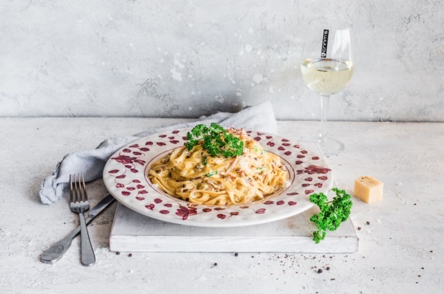 fettuccine carbonara