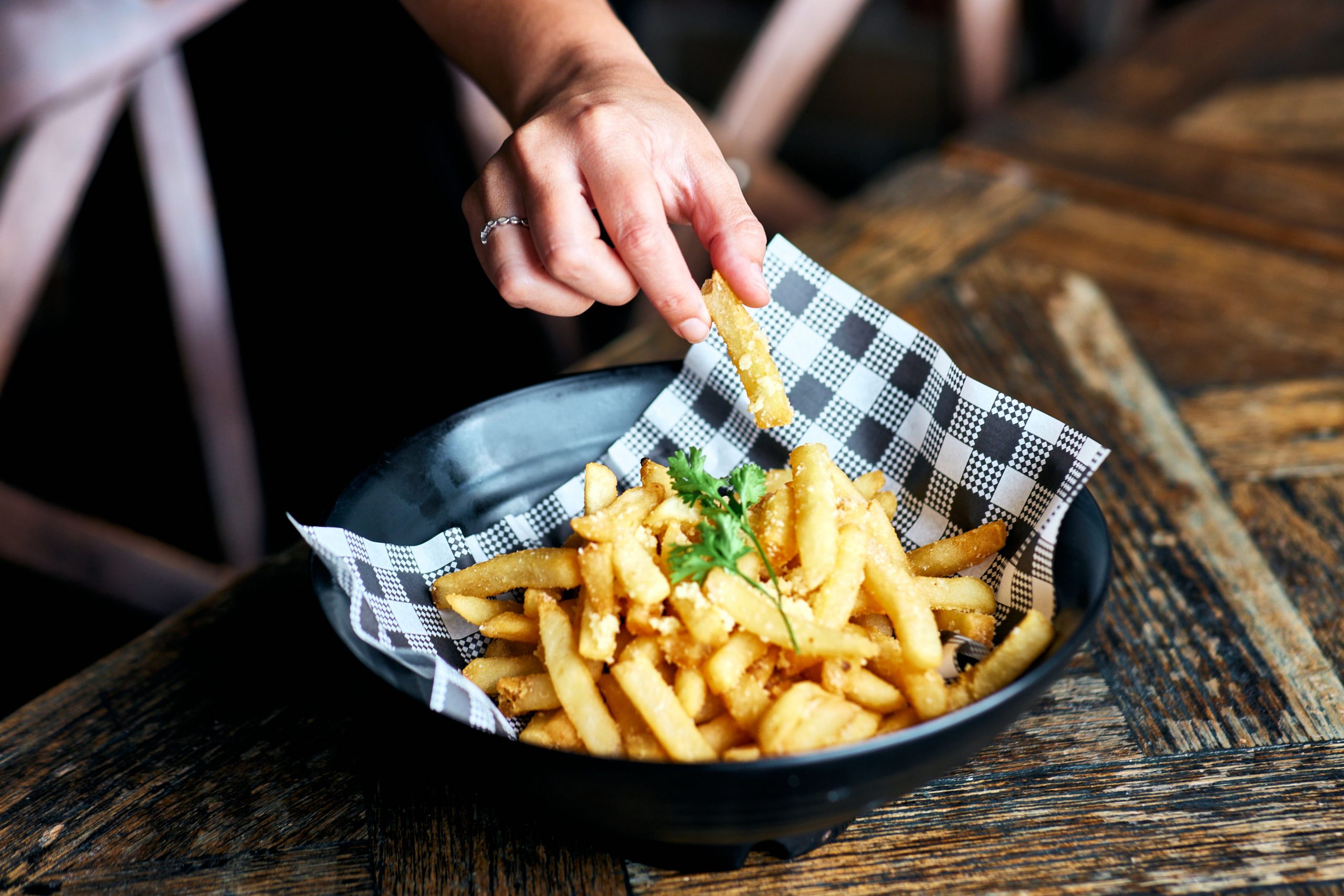 truffle & parmesan chips