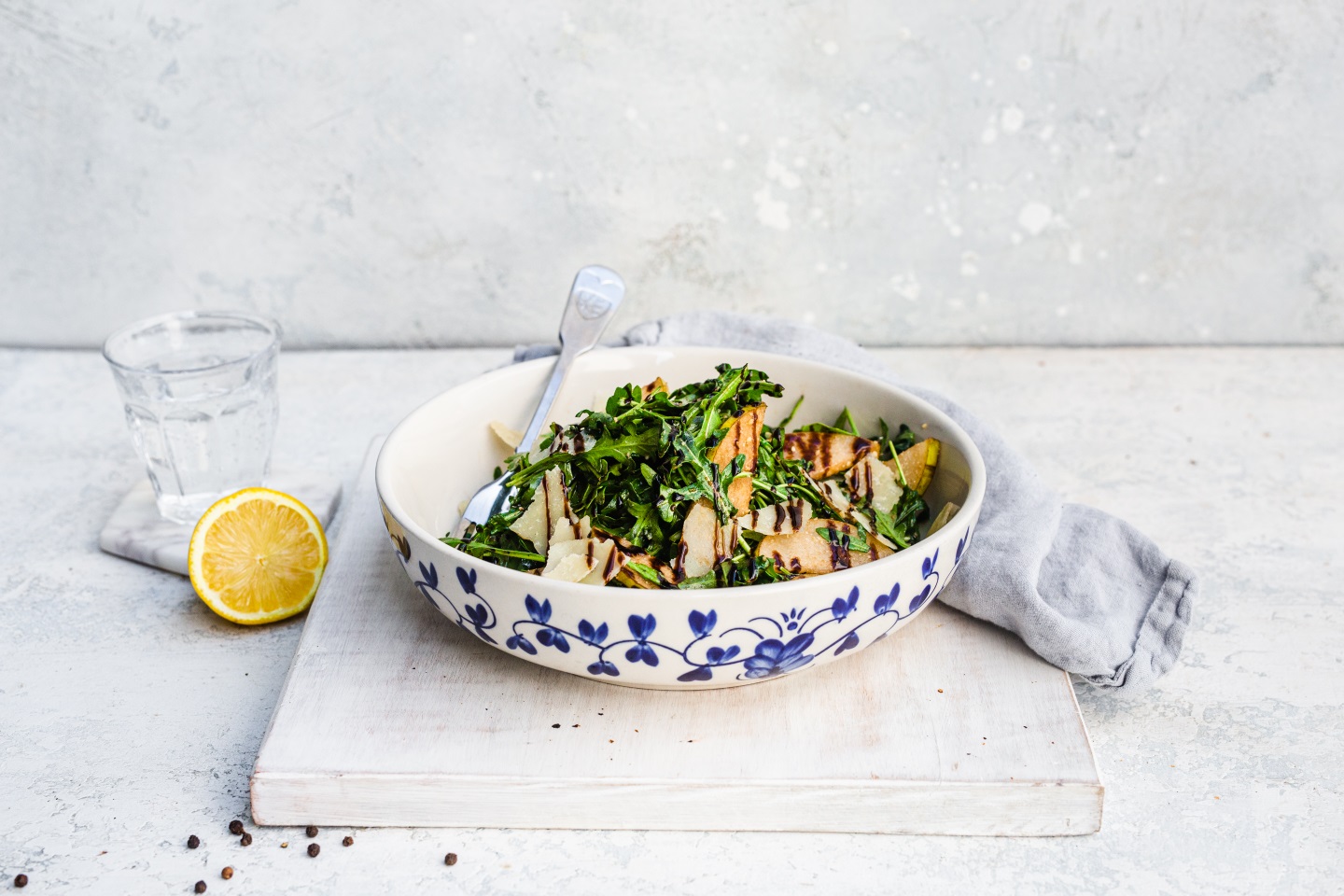rocket & pear salad