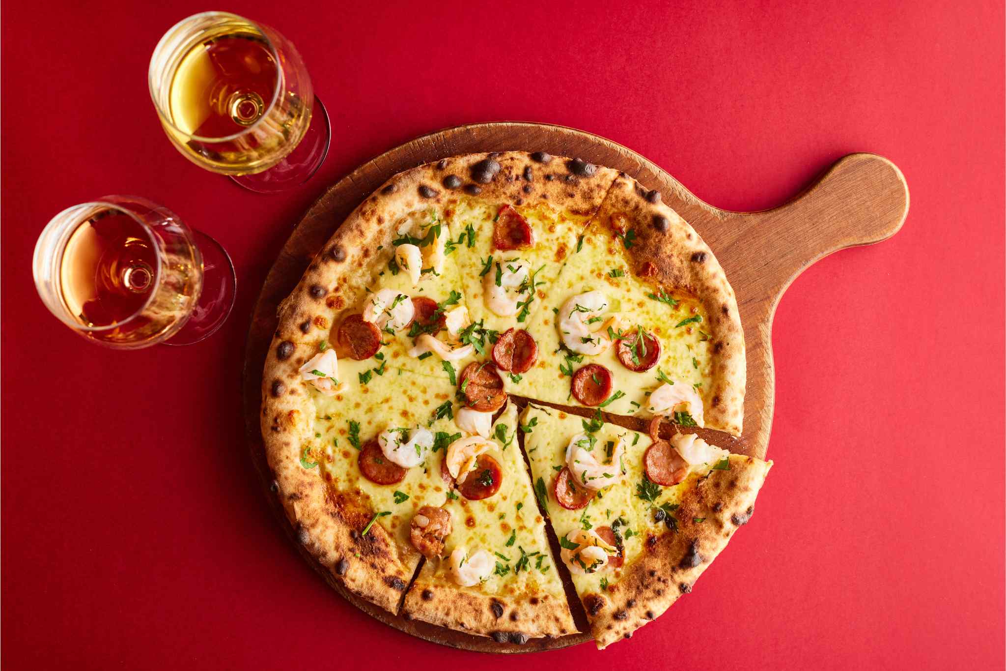 Garlic Prawn & Chorizo